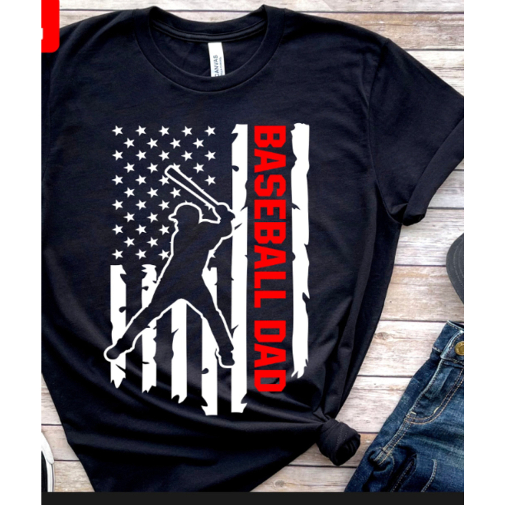 Baseball dad Tshirt